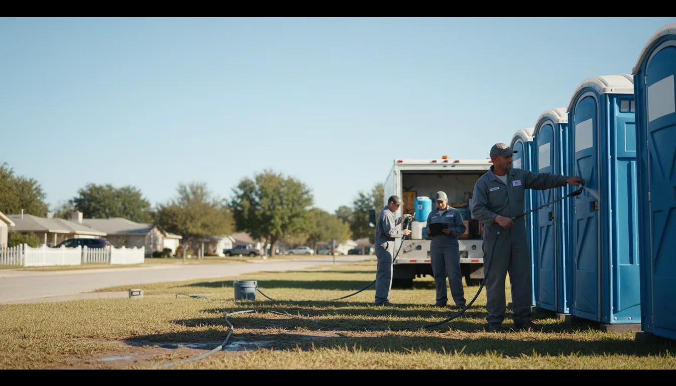 Long-Term Portable Toilet Rental in Hidalgo, IL near me